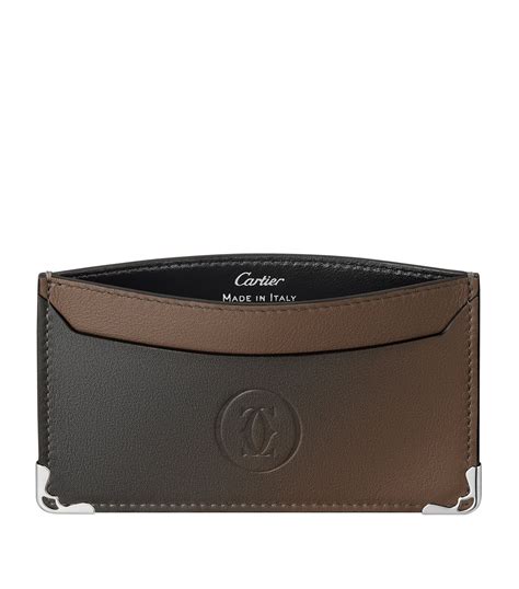 cartier card holders men's.